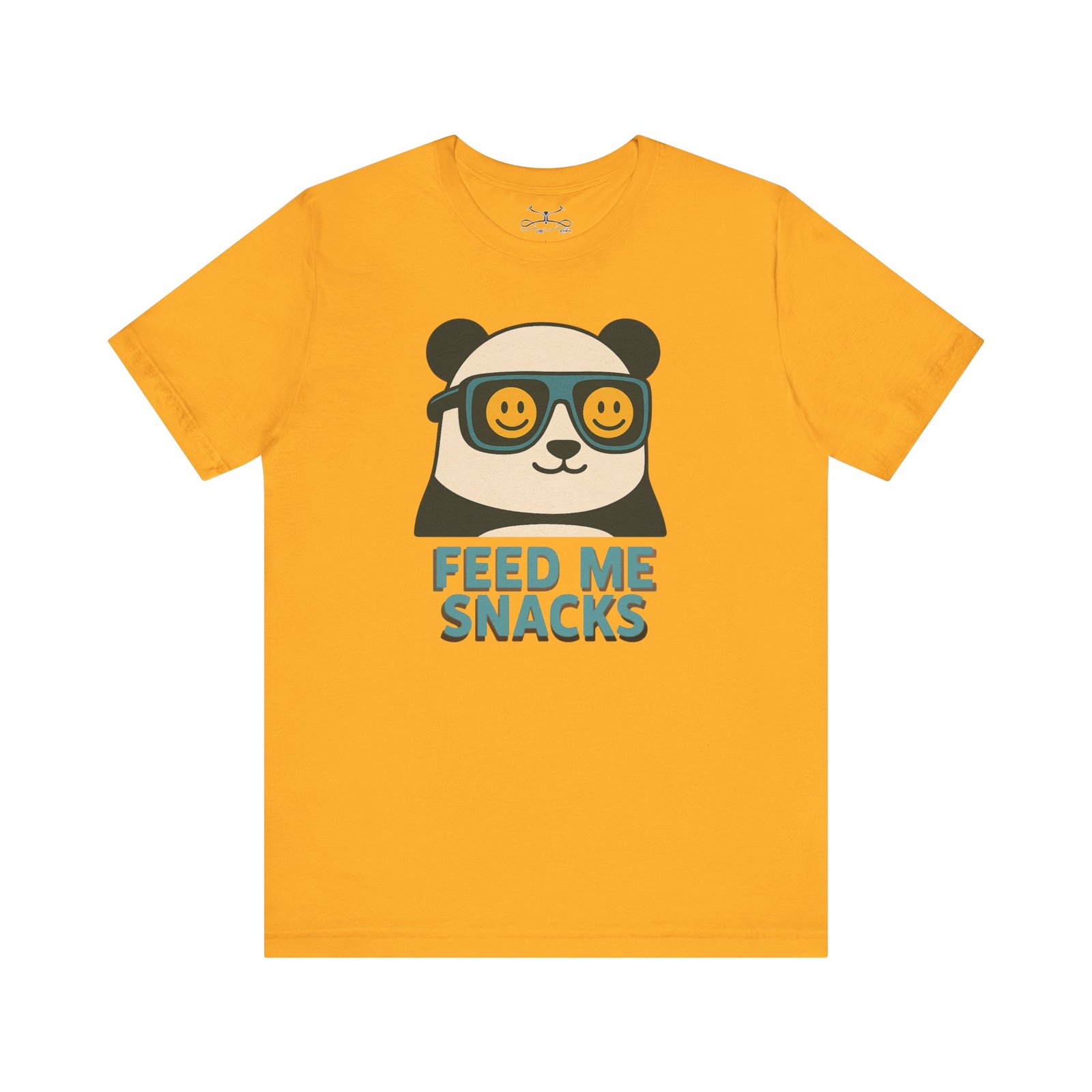 Feed Me Snacks Cotton Crew Tee - Image 1