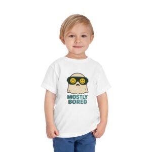 Mostly Bored Toddler Short Sleeve Tee - Image 1