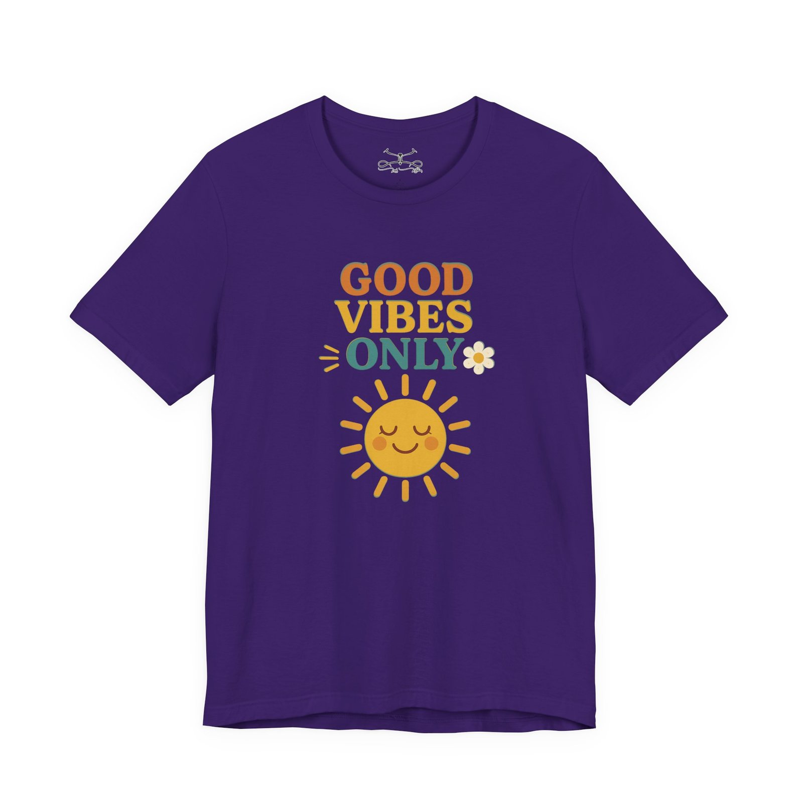 Good Vibes Only Cotton Crew Tee - Image 23