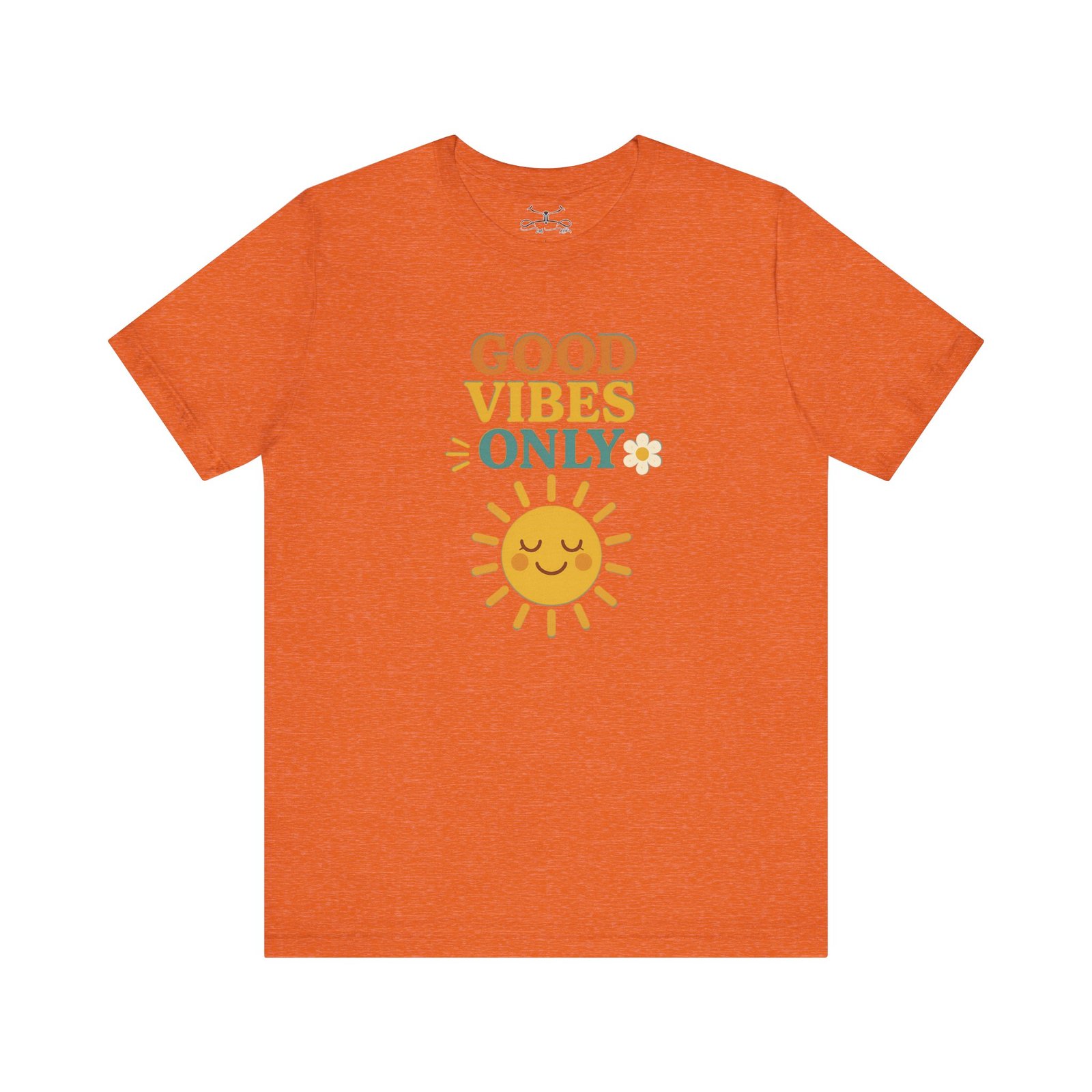 Good Vibes Only Cotton Crew Tee - Image 29