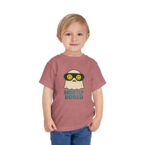 Mostly Bored Toddler Short Sleeve Tee - Image 5