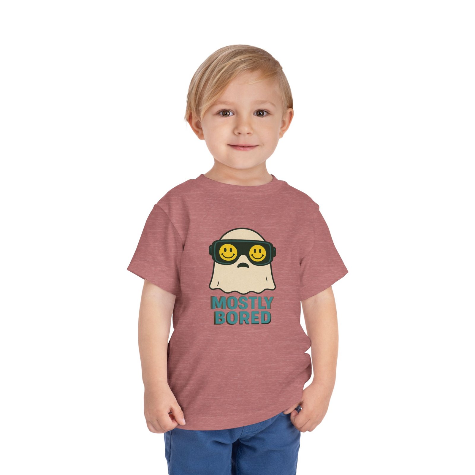 Mostly Bored Toddler Short Sleeve Tee - Image 5