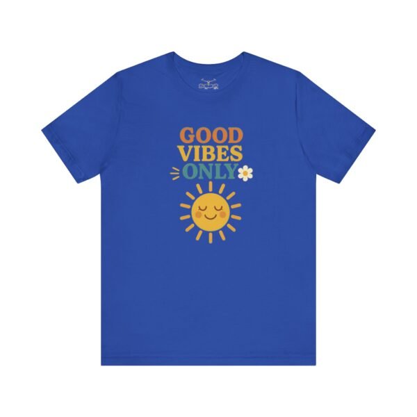 Good Vibes Only Cotton Crew Tee - Image 13