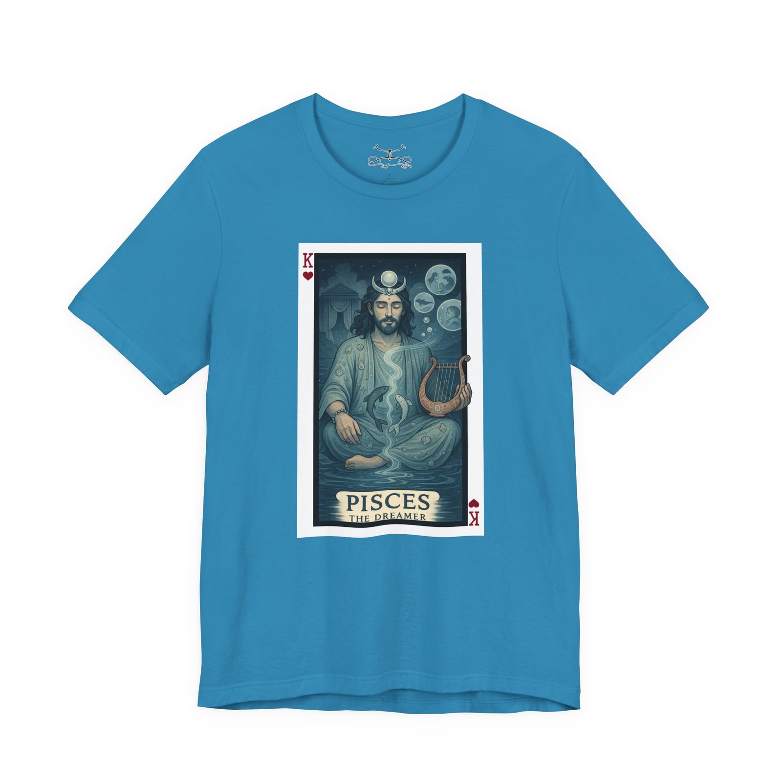 Pisces Cotton Crew Tee - Image 3