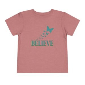 Believe Toddler Short Sleeve Tee - Image 2