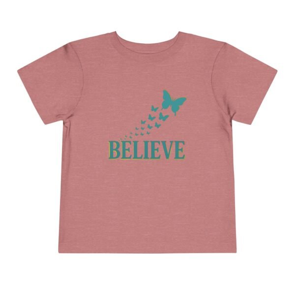 Believe Toddler Short Sleeve Tee - Image 2