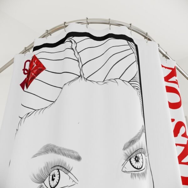 Speak No Evil Shower Curtains - Image 2