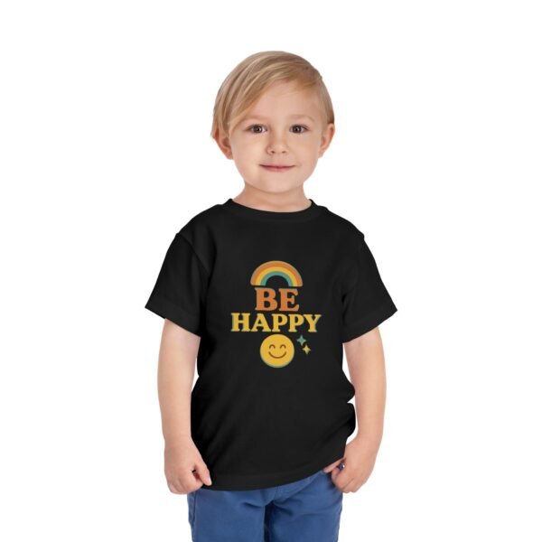 Be Happy Toddler Short Sleeve Tee - Image 11