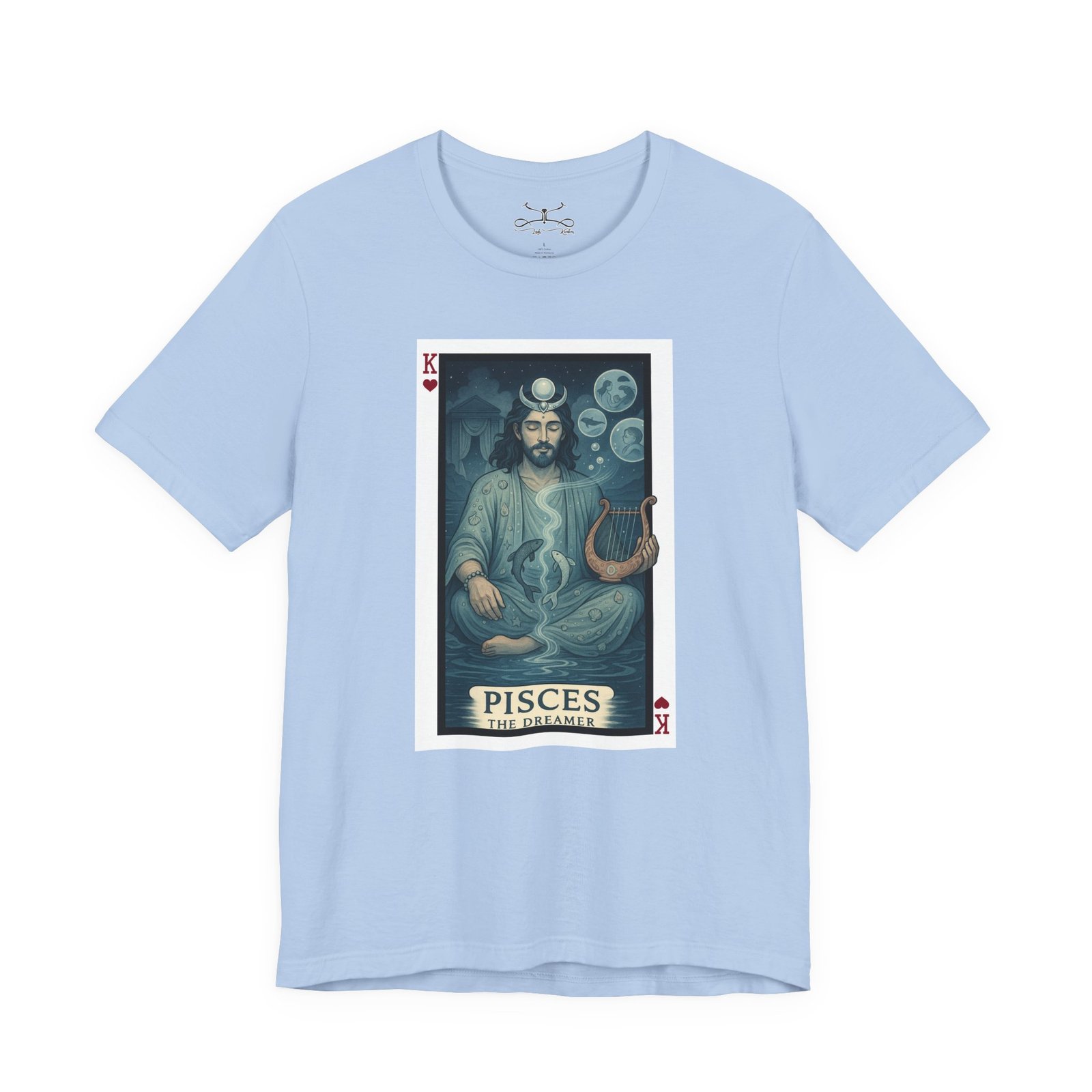 Pisces Cotton Crew Tee - Image 47
