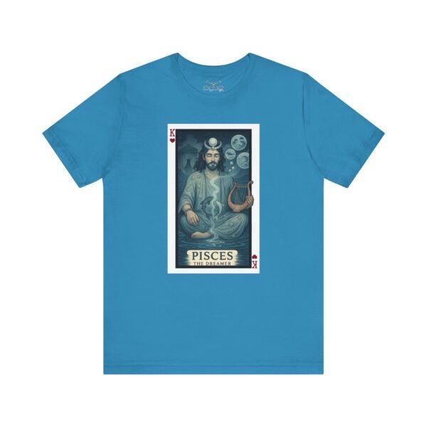 Pisces Cotton Crew Tee - Image 1