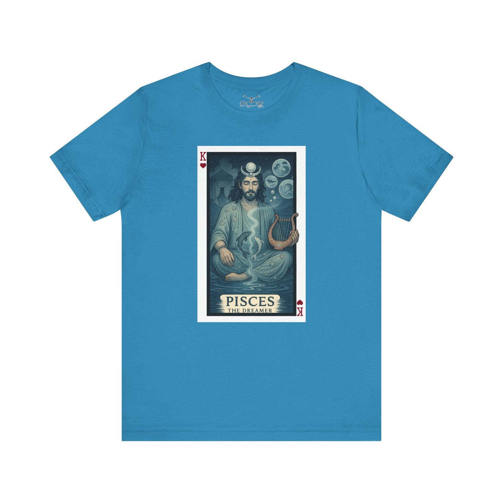 Pisces Cotton Crew Tee - Image 1