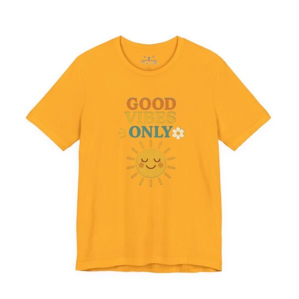 Good Vibes Only Cotton Crew Tee - Image 11