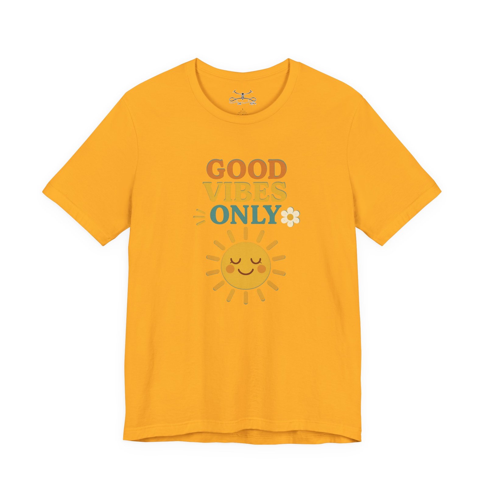 Good Vibes Only Cotton Crew Tee - Image 11