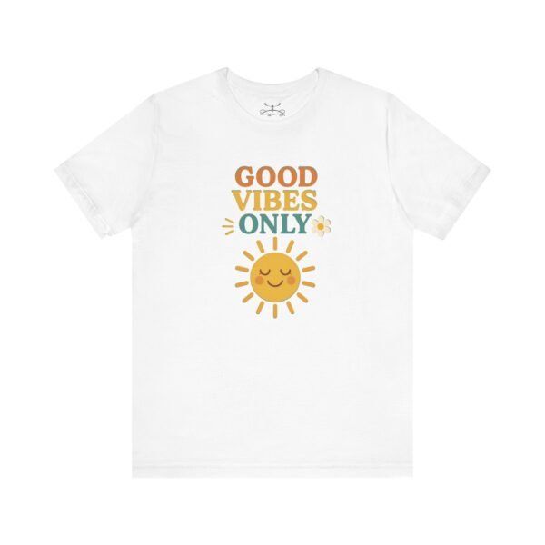 Good Vibes Only Cotton Crew Tee - Image 25