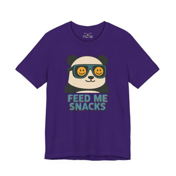 Feed Me Snacks Cotton Crew Tee - Image 23