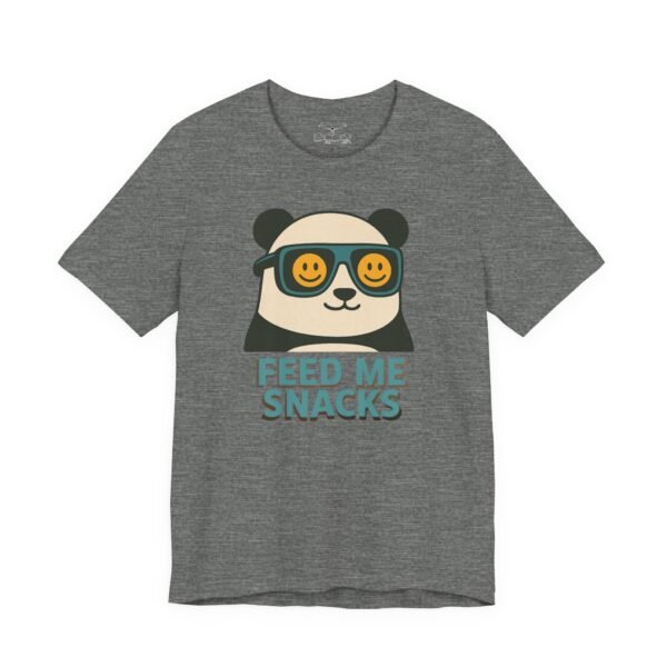 Feed Me Snacks Cotton Crew Tee - Image 7