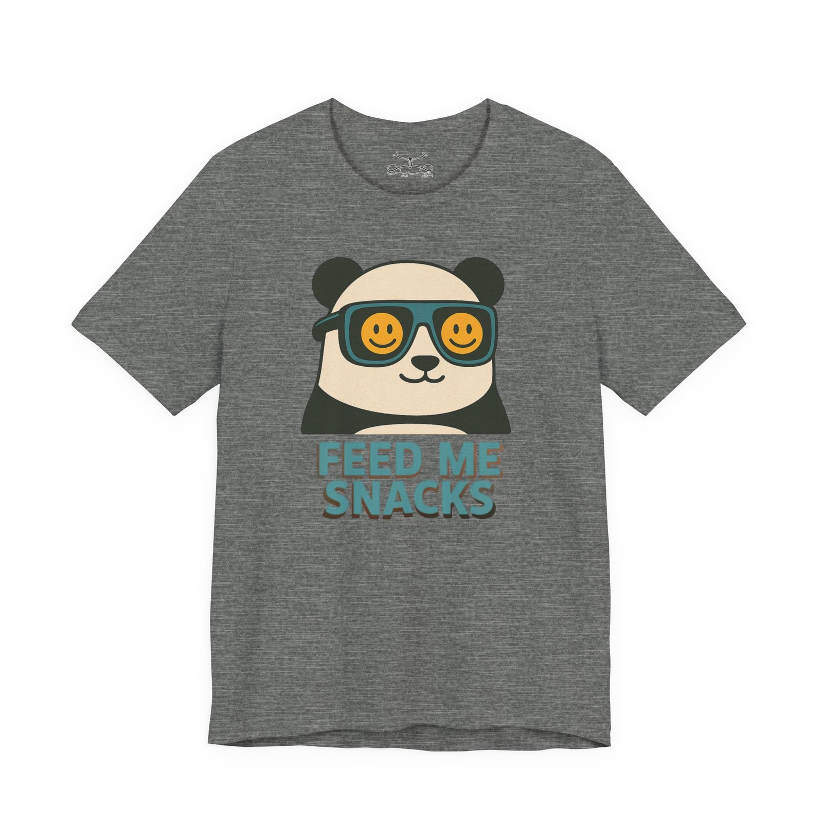 Feed Me Snacks Cotton Crew Tee - Image 7