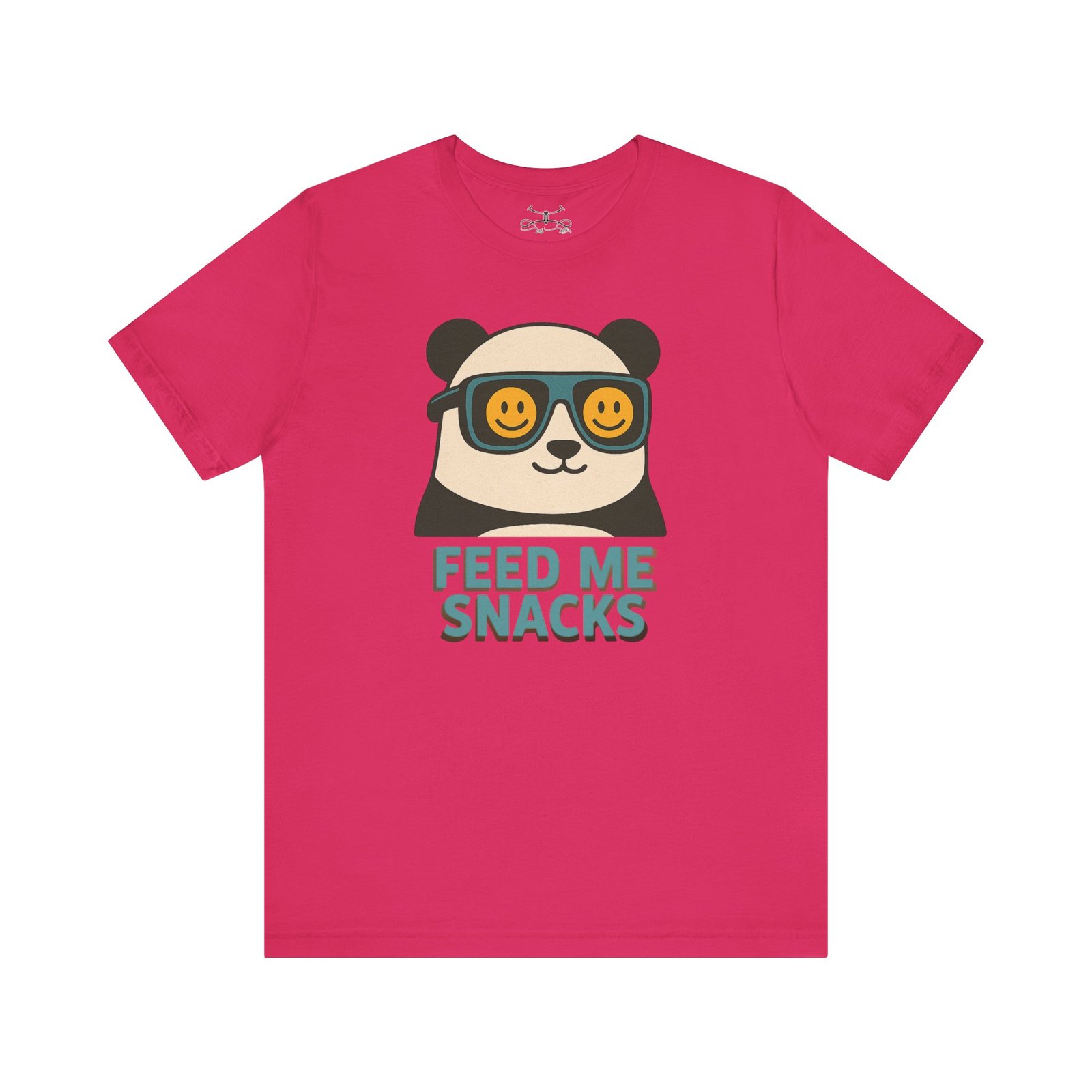 Feed Me Snacks Cotton Crew Tee - Image 10