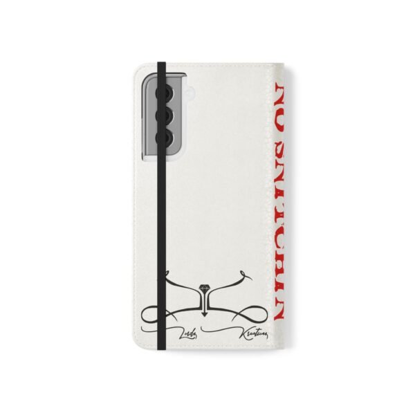 No Snitchin' Design - Flip Case - Image 16