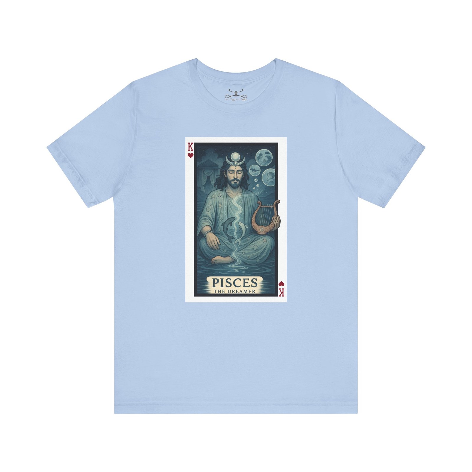 Pisces Cotton Crew Tee - Image 45