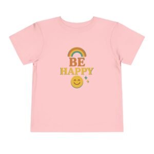 Be Happy Toddler Short Sleeve Tee - Image 29