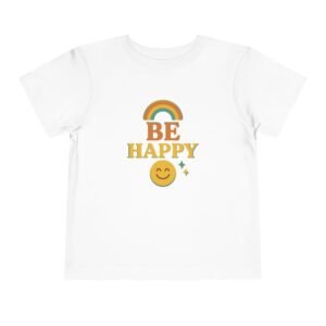 Be Happy Toddler Short Sleeve Tee