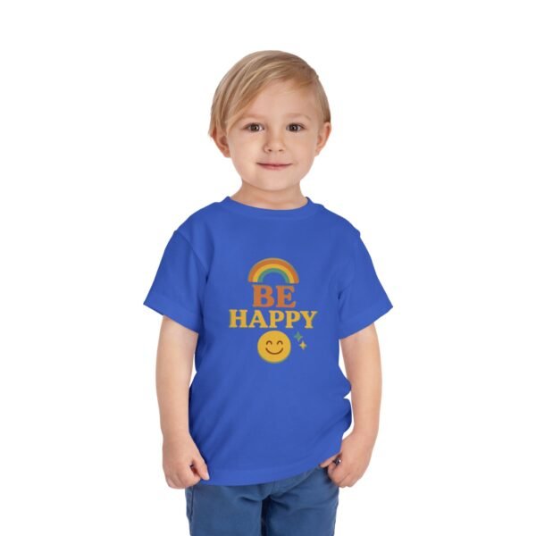 Be Happy Toddler Short Sleeve Tee - Image 27