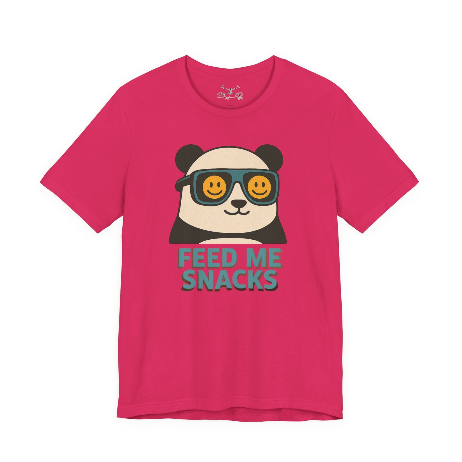 Feed Me Snacks Cotton Crew Tee - Image 9