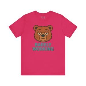 Bearly Working Cotton Crew Tee