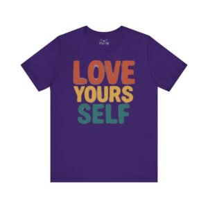 Love Your Self Cotton Crew Tee