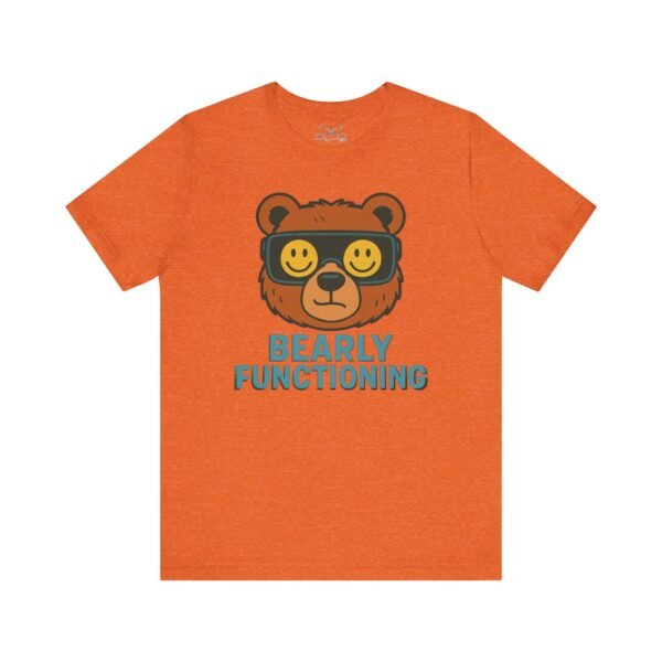 Bearly Fuctioning Cotton Crew Tee - Image 29
