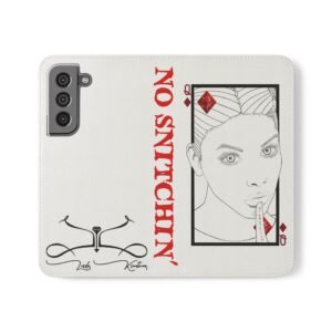 No Snitchin' Design - Flip Case