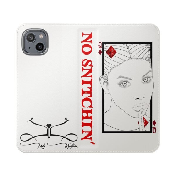 No Snitchin' Design - Flip Case - Image 65