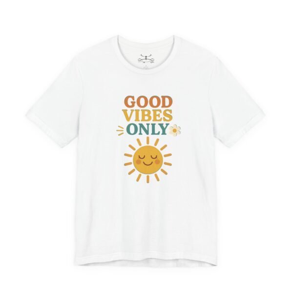 Good Vibes Only Cotton Crew Tee - Image 27