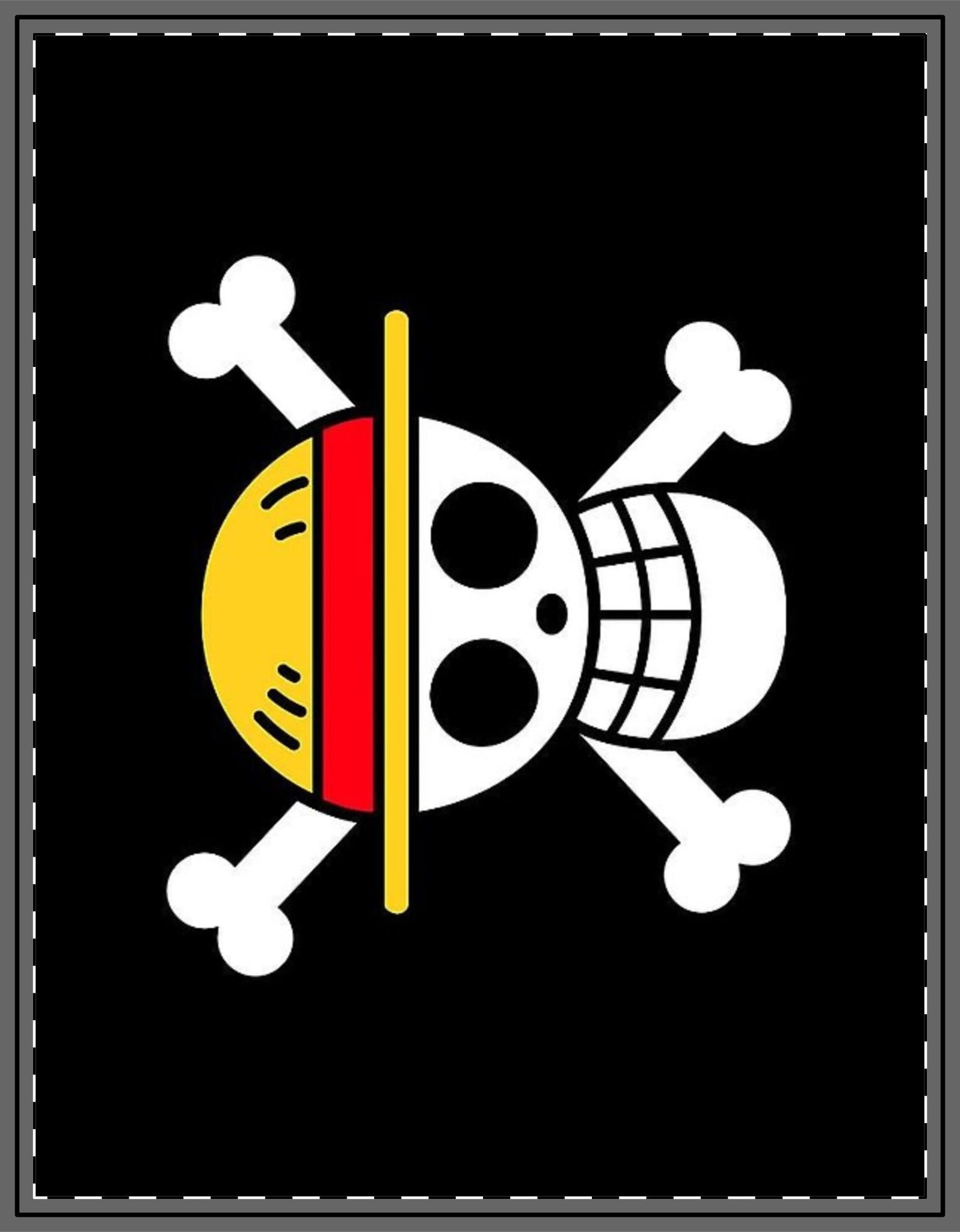 One Piece (Subversive) Custom Shape Magnet — Flag - Image 3