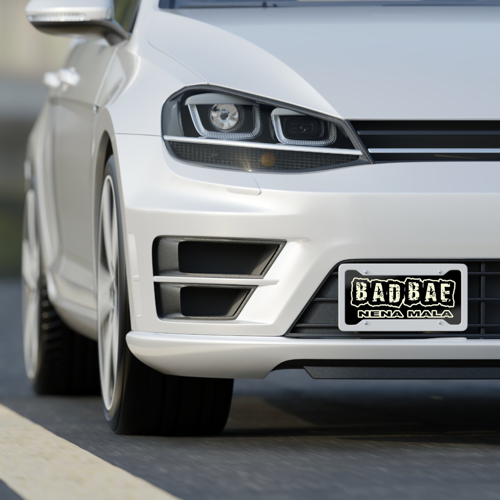Bad Bae License Plate - Image 4