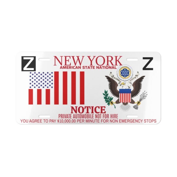 ASN License Plate - Image 1