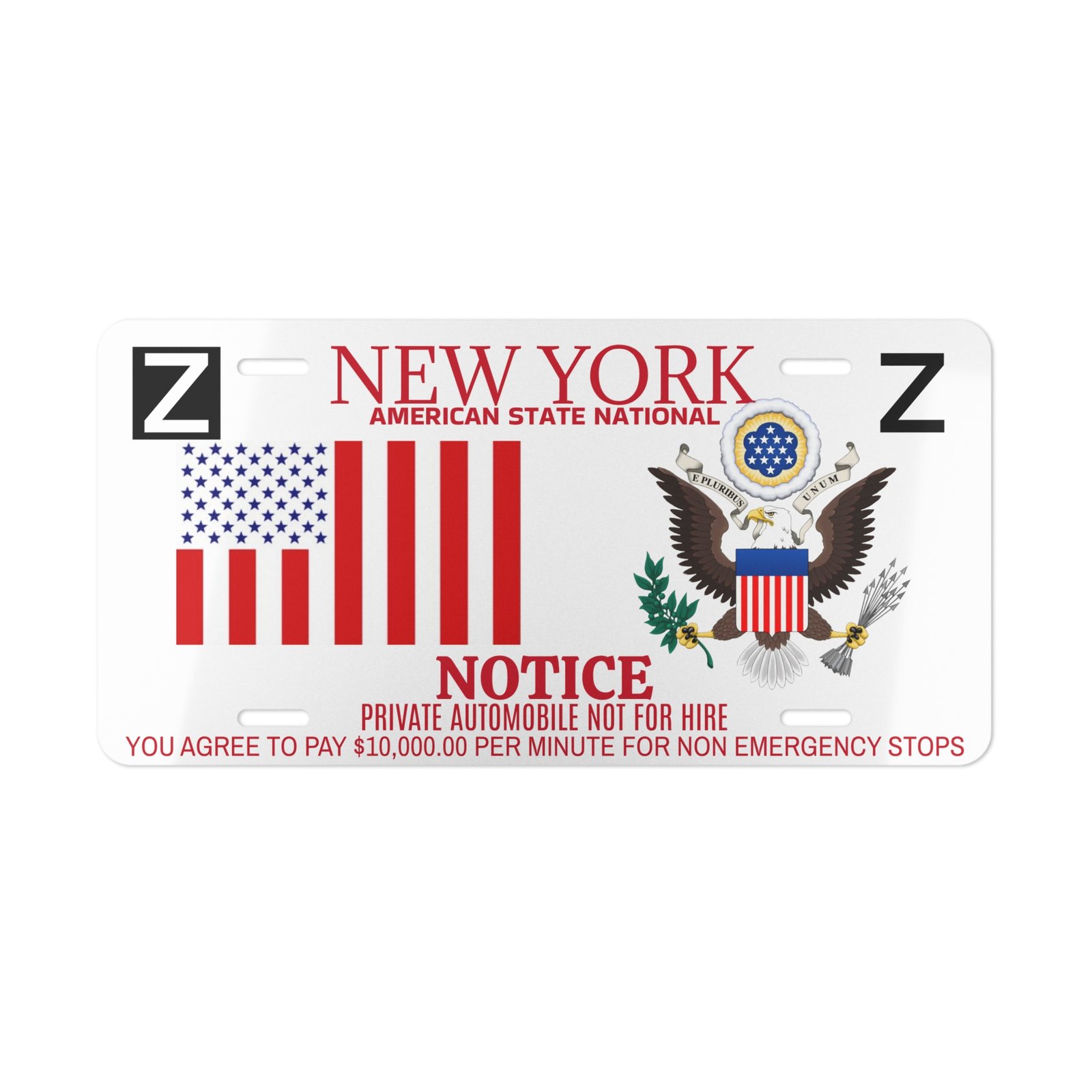 ASN License Plate - Image 1