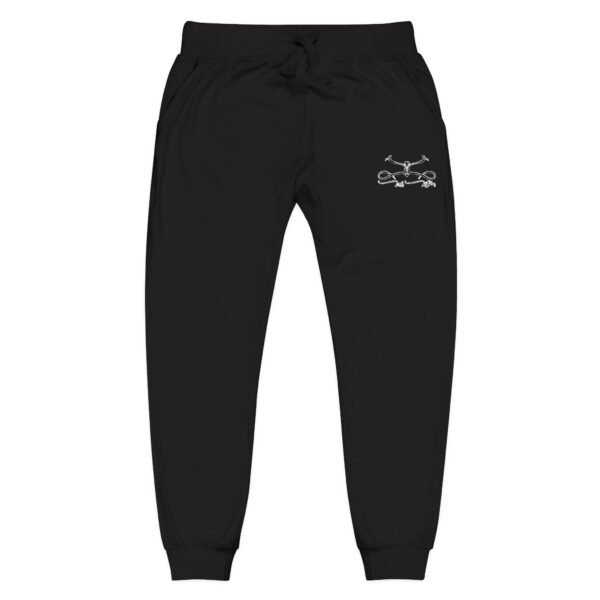 Embroidered Floral Joggers — Coral Fleece Sweatpants - Image 25