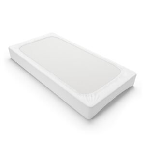 Stylish Baby Changing Pad Cover - Modern Black Design for Trendy Nurseries - Image 2