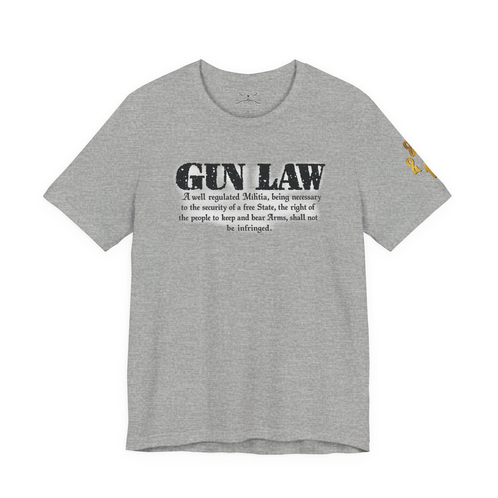 Gun Law Unisex Short Sleeve Tee - Image 27