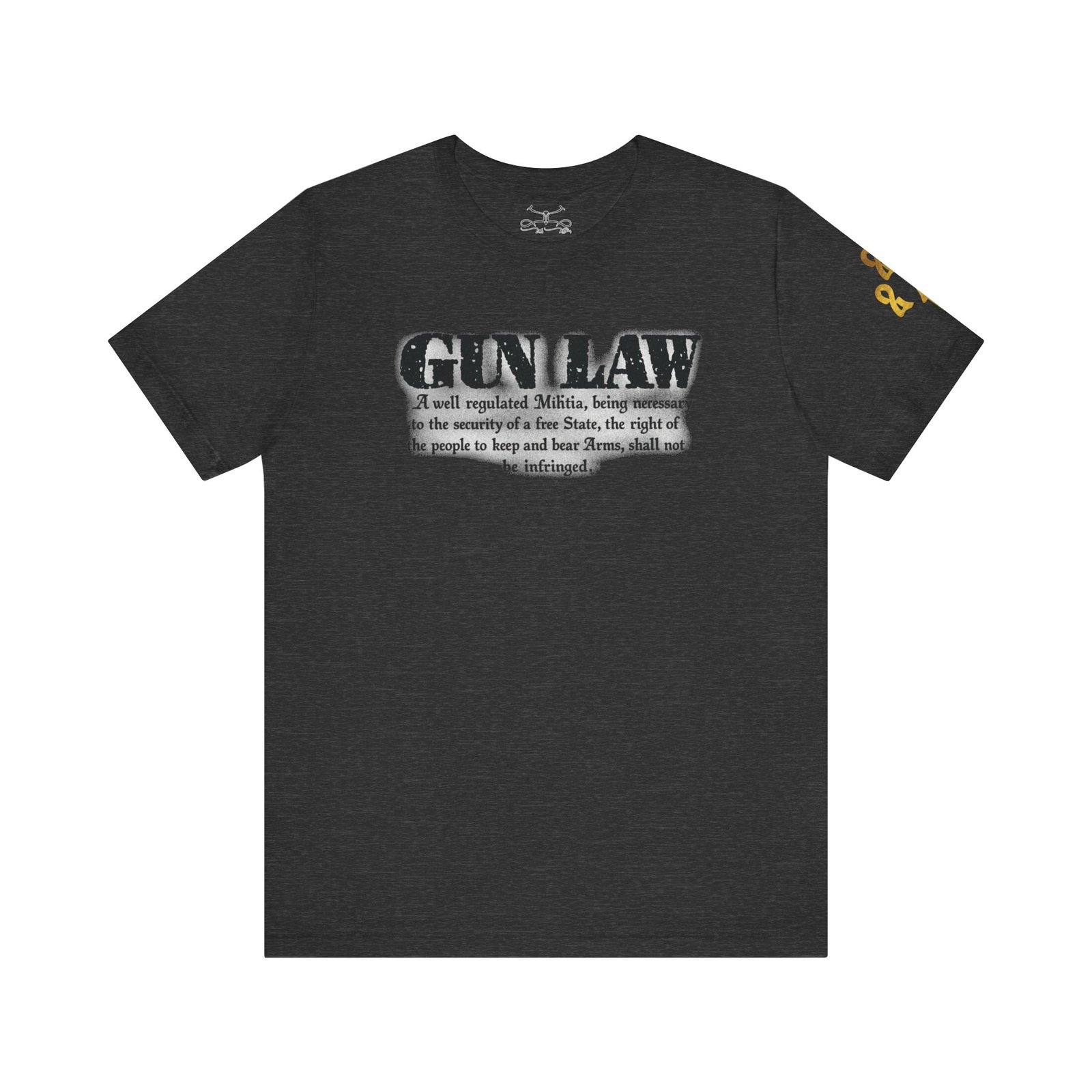 Gun Law Unisex Short Sleeve Tee - Image 33