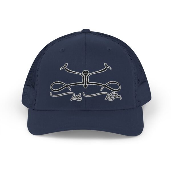 Embroidered Rodeo Rope Snapback Trucker Cap - Image 33