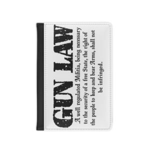 Patriotic 'Gun Law' Passport Cover - Image 1