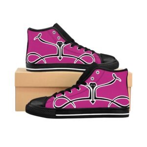 Pink Women's High-top Sneakers - Image 2