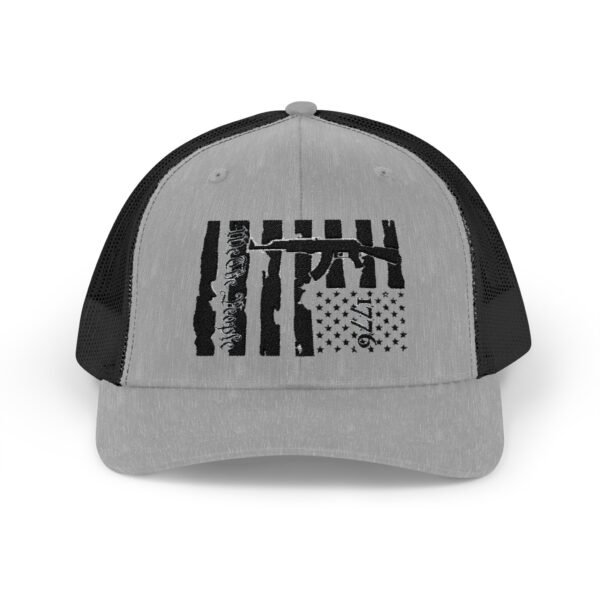 1776 Embroidered Rodeo Rope Snapback Trucker Cap - Image 21