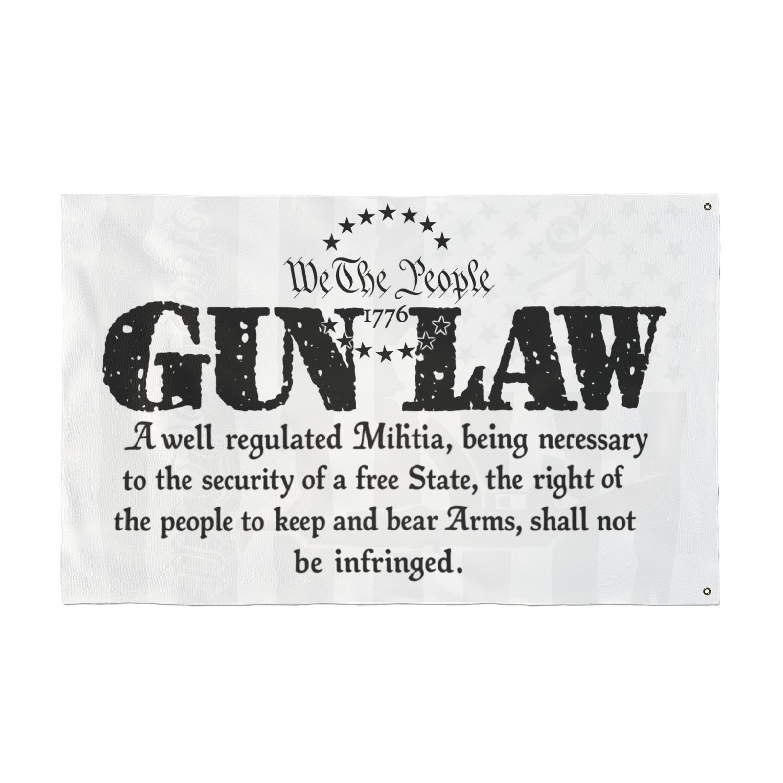 Gun Law Double-Sided Flag — "We The People" 1776 Second Amendment Patriotic Banner - Image 2