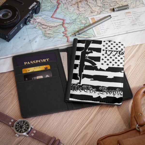 Patriotic '1776' Flag Passport Cover - Image 4