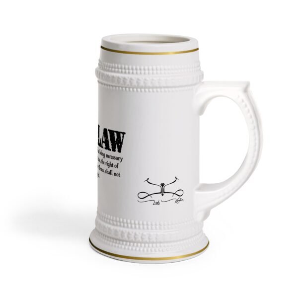 Gun Law Stein Mug - Image 3