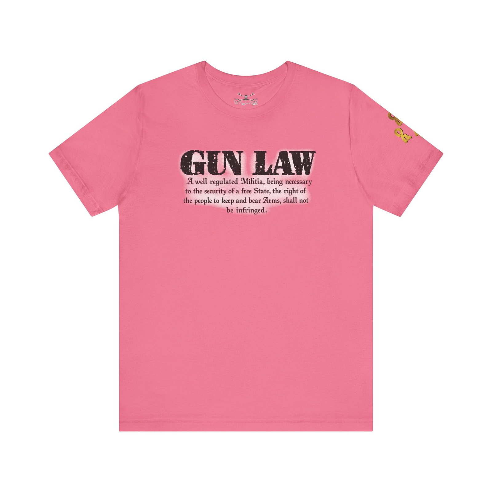 Gun Law Unisex Short Sleeve Tee - Image 41
